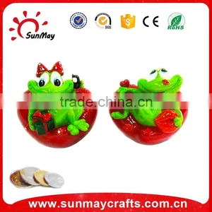 Polyresin Lovely Frog Money Box thumbnail-3