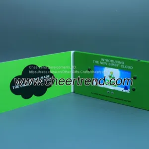 Size A5 2GB LCD Video Brochure Video Message Card With Hd Screen thumbnail-5