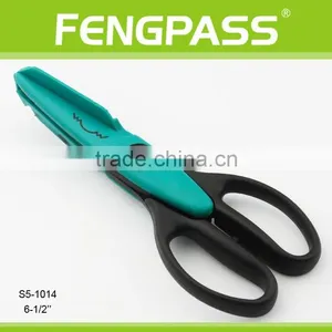 S5-1014 6.5 Inch 2Cr13 Stainless Steel Blade With Plastic Handle Cuticle Scissors thumbnail-1