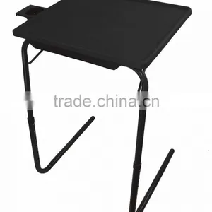 5 Starsuperdeal Portable and Foldable Black Tray Table thumbnail-1