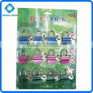 Mini Lock Safety Padlock Iron Padlock Luggage Lock thumbnail-1