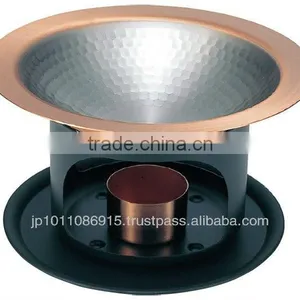 Copper Nabe Set With Stand for One Person Cooper Cooking Pots thumbnail-1