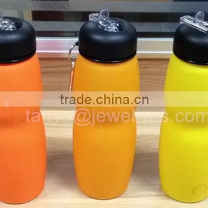 Silicon Collapsible Water Bottle With Various Colors and Capacity thumbnail-4