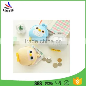Lottie 3D Cartoon Animal CandyCheap Cute Birthday Gift Cartoon Animal Silicone Jelly Coin Purse Mini Wallet thumbnail-1