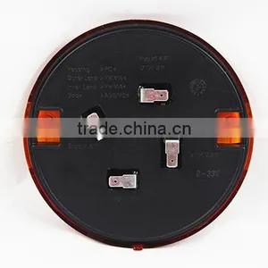 140mm Led Tail Lights Round Stop Turnning Driving Lamp thumbnail-4