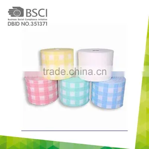 Cheap Good Quality Big Spunlace Nonwoven Fabric Rolls Kitchen Multipurpose Clothing Wipes thumbnail-3