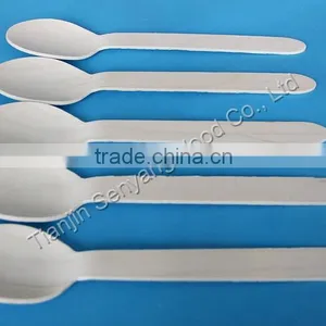 160mm Custom Printed Wooden Spoon Fork Knife for Cutlery Set thumbnail-2