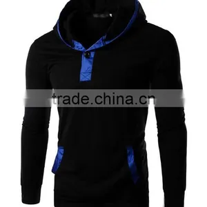 Men Fashion Sweatshirts Casual Hoodies Slim Fit Outwear High Quality Tops Pullover thumbnail-2