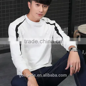 Wholesale in China 100% Cotton t Shirt Costom Long Sleeve t Shirt Men thumbnail-1