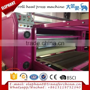 Oil Heating Large Format Roller Heat Press Machine Cheap Price thumbnail-4
