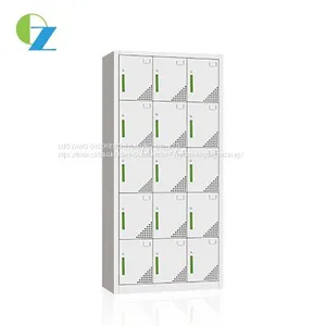 Three Lines 15 Door Metal Wardrobe/ Steel Locker thumbnail-1