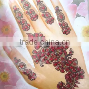 HAND Tattoos BINDI HENNA STICKER Wedding Favour Gift thumbnail-1