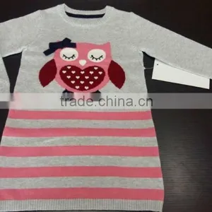 CHILDREN FREDDY DENNIS RED &amp; WHITE STRIPED KNITTED JUMPER SWEATER (W42) thumbnail-1