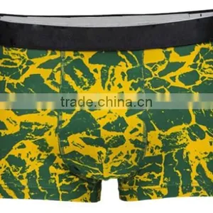 Men Sexy Pop Colorful 3D Print Cotton Boxer Shorts Briefs thumbnail-1