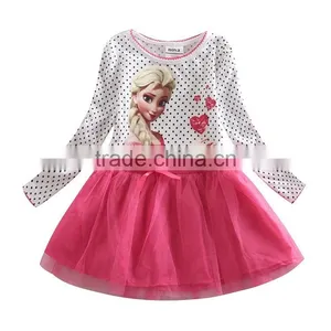 Frozen Figurines Frozen Elsa Dress Girl thumbnail-1