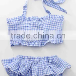 Fashionable Macaron Color Baby Swimsuit for 2017 Summer Wholesale thumbnail-1