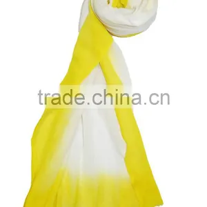 Lightweight Woven Silk Wool Scarves for Women thumbnail-1
