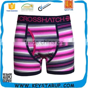 Sexy Seamed Man's Cotton Fabric Spandex Boxer Underwear thumbnail-1
