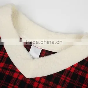 Adult V Collar Coral Fleece Pajamas thumbnail-5