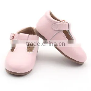 Baby Girl Summer Shoes Pink Girl Dress Shoes Soft Leather Baby Shoes thumbnail-4