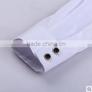 Custom Beautiful Latest Formal Office Lady White Blouse Uniform New Blouse Design thumbnail-4