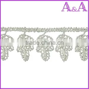 New Fashion Chemical Lace / Guipure Lace / Cupion Lace Fabric Hot Selling Blue Color Nylon Guipure Lace Fabric thumbnail-5