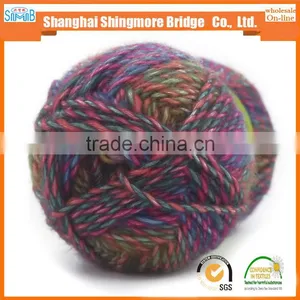 China Suppliers Supply High Quality Air Yarn, 1/2.2Nm Acrylic Polyester Blend Yarn With Cheap Price, Hand Knitting Yarn for Hat thumbnail-3