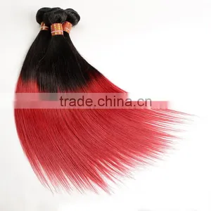 Fashion 1B/BUG Color Two Tone Color Remy Human Hair , Brazilian Hair thumbnail-1