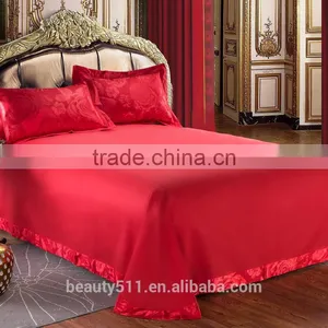 High Quality Cotton Bed Sheets 100% Polyester Bed Sheet BS467 thumbnail-3