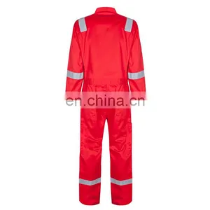 High Performance Dupont Nomex Fabric Flame Retardant Pilot Coveralls in Safety Flying Clothing thumbnail-3