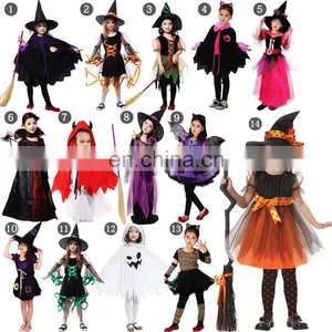 In Stock Kids Halloween Witch Costume thumbnail-1