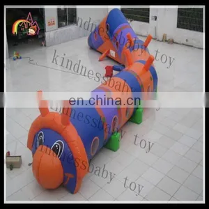 Popular Funny Inflatable Caterpillar Tunnel for Kids to Sale thumbnail-1