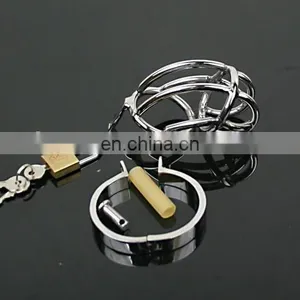 Sexy Chastity Device Penis Lock, Men Penis Cover thumbnail-2