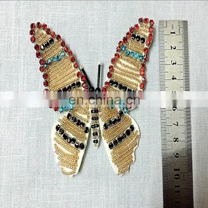 2017 Customized Fashion Sew on Embroidery Sequin Patch/applique for Garment/shoe thumbnail-6
