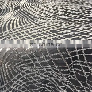 TC229A 80x80 Square Polyester Sequin Tablecloth Factory thumbnail-5