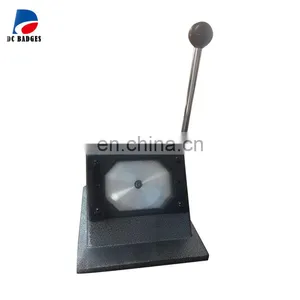 80*53mm Badge Paper Cutter Cutting Size 101*74mm Six Side Shape Paper Cutting Machine thumbnail-1