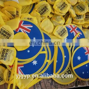 Promotional Customized Printed Foldable Polyester Hand Fan thumbnail-2