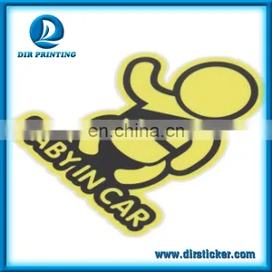 Custom Cheap Car 3M Reflective Vinyl Decal Pvc Bumper Sticker thumbnail-1