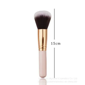 New High Quality Customized Portable Makeup Brush Powder Brush Foundation Brush OEM Blush Brush thumbnail-3