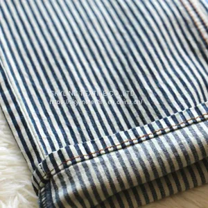 Light Weight Cotton Spandex Stripe Twill Light Weight Stripe Twill Supplier Soft Handfeel Stripe Twill thumbnail-2
