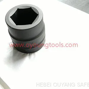40CR-V Steel Impact Socket,65mm,Punch Forged,Black Sand Finished thumbnail-3