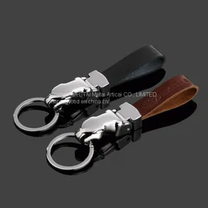 Football Key Chain With Manchester United Logo on It. thumbnail-2