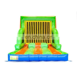 Jungle Themed Inflatable Sticky Climbing Wall Party Game Inflatable Climbing Tower For Sale thumbnail-2
