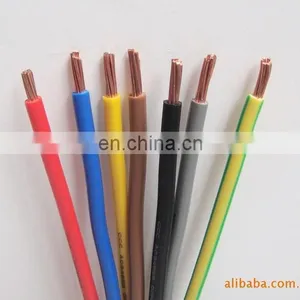 1.5mm 2.5mm 4mm 6mm Electric Copper Conductor PVC Coated Wire for House Wiring Cable thumbnail-1