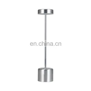 Amazon Modern Luxury Indoor Led Hotel Club Dimmer Touch Usb Rechargeable Table Lamp for Restaurant thumbnail-2