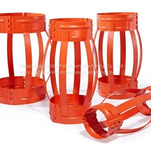 API Durability Down Hole Heat Treated Pin Type Durability Nested Welded Bow Spring Centralizer thumbnail-1