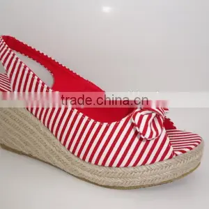 2016 Most Fashion Shoe Handmade Canvas Shoe Espadrille thumbnail-2