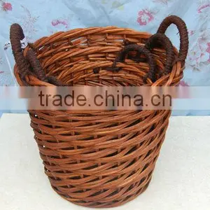 High Quality Wicker Laundry Basket and Storage Basket Easter Basket Type thumbnail-1
