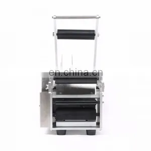Semi Automatic Sticker Label Machine Cheap Price Labeling Machine Round Bottle thumbnail-5
