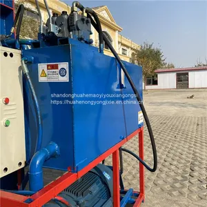 Hydraulic Baler Waste Carton Woven Bag Plastic Bottle Can Baler Small Vertical Hydraulic Baler thumbnail-1